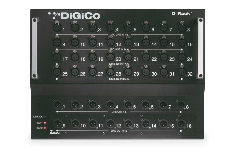 Digico D-Rack 32/16 stageblock