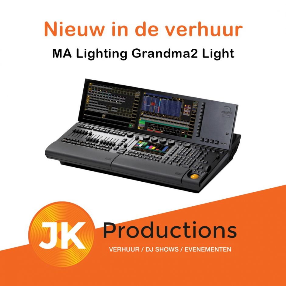 MA Lighting consoles en nodes in de verhuur.