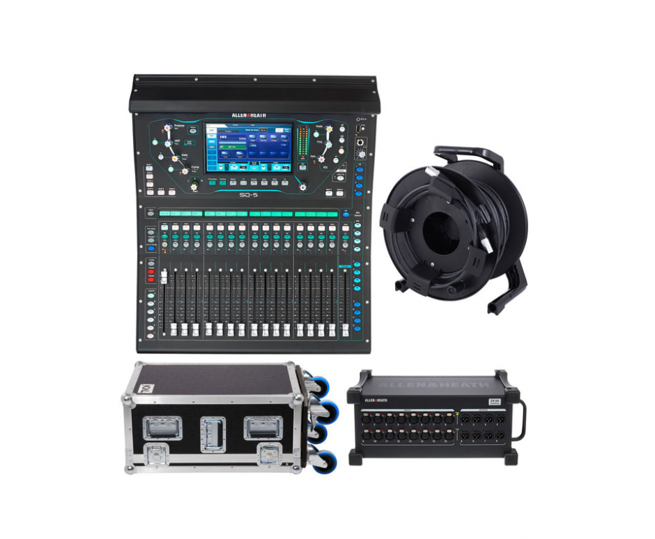Allen&Heath SQ5 + DX168 