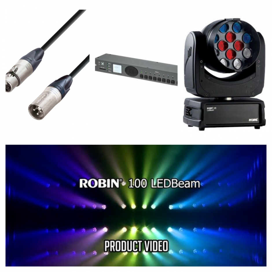 Led wash Movinghead set 1