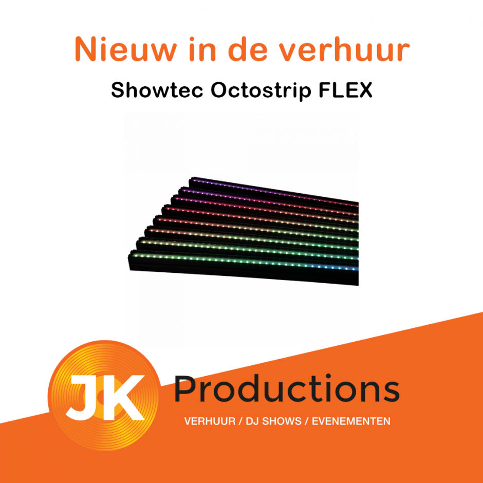 Nieuw in de verhuur: Outdoor Pixelstrip IP65