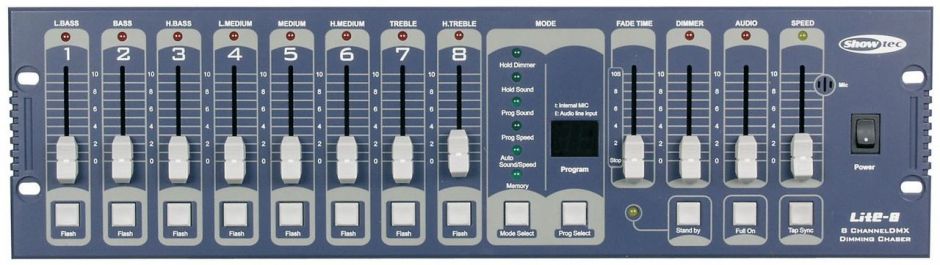 Showtec Lite 8 DMX controller 