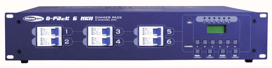 Showtec D-Pack MKll Dimmerrack