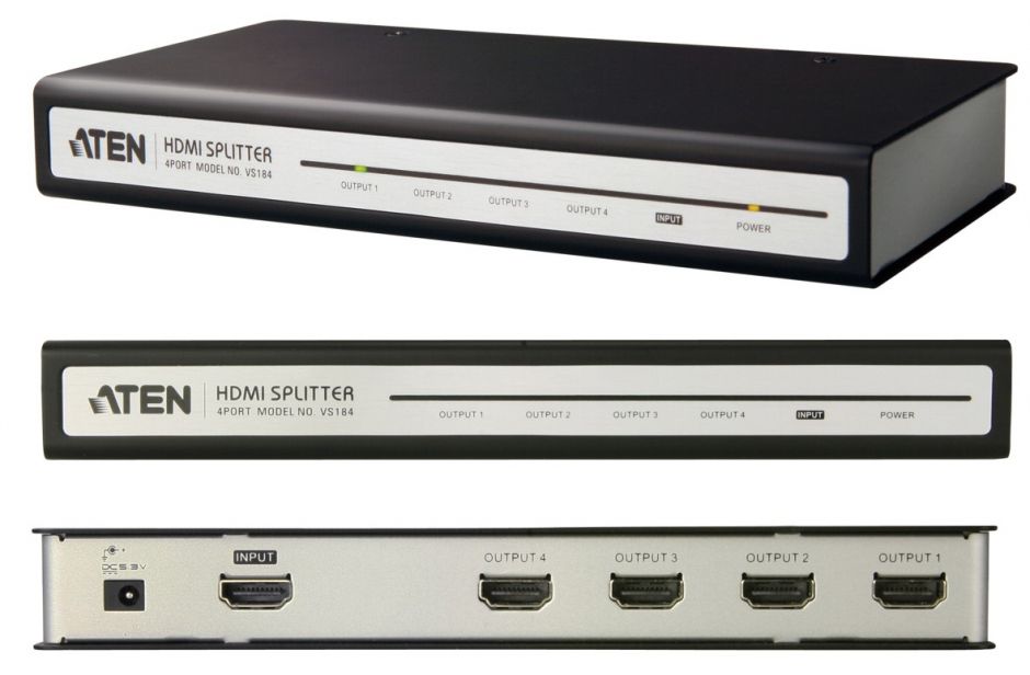 Aten HDMI Splitter 4-weg