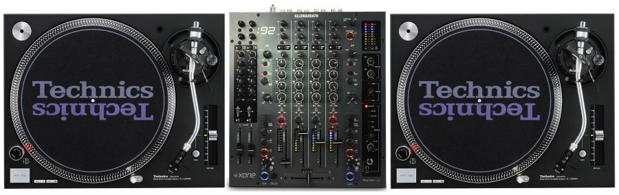 Technics SL1200 DJ Set 1