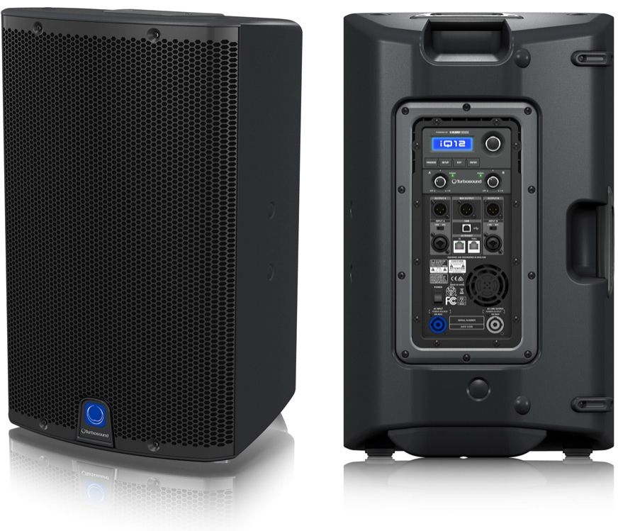 natuurpark echo onderdak Turbosound IQ12 speaker - Verhuur licht & geluid - JK Productions - Tilburg